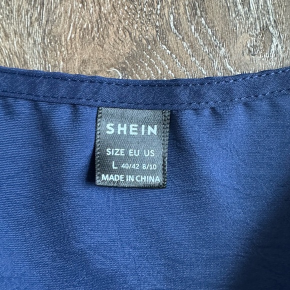 Shien dress.  Maxi length. Navy blue. Women’s size large. - Picture 4 of 6